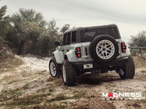 Ford Bronco Custom Wheels - HFX-1 by Vossen - Polished Silver